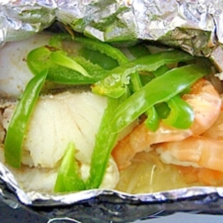 海鮮とキノコの包み焼き レシピ 作り方 By K5b4 楽天レシピ 海鮮とキノコの包み焼き レシピ 作り方 By K5b4 楽天レシピ